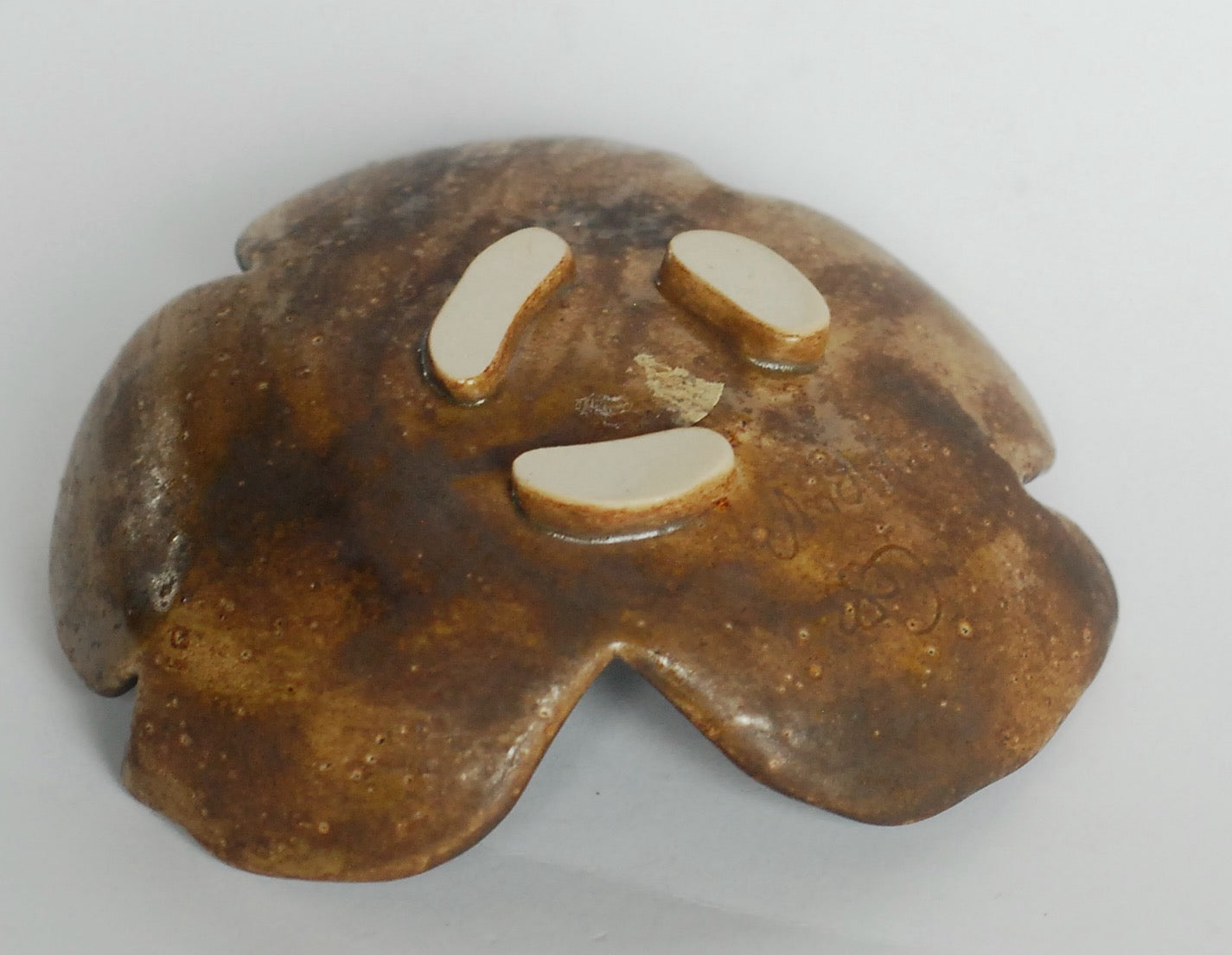 Patera brązowy liść