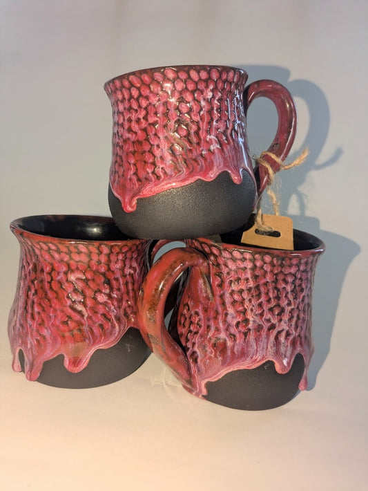 Czarny kubek intensywny